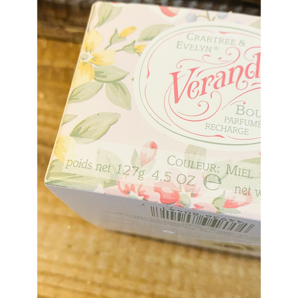 Vintage Crabtree & Evelyn Honey Blush Fragrance Candle Refill 4.5oz NIB Rare - Picture 6 of 6